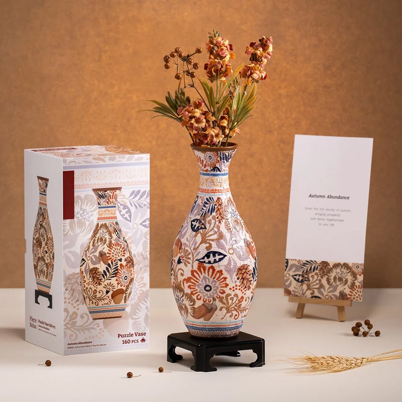 🎄3D Art Puzzle Vase