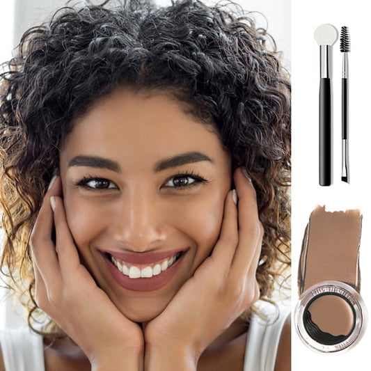 Newly Upgraded Eyebrow Stamp & Eyebrow Stencil Kit