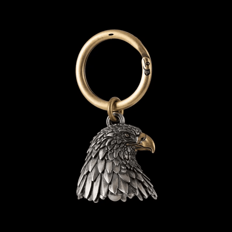 Handcrafted HD Eagle Bell -Eagle Bronze Motorcycle Bell