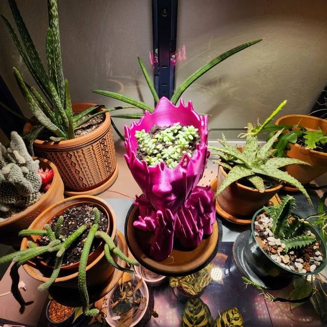 Goddess Head Planter for Home Decor Bedroom Decor Plant Pot