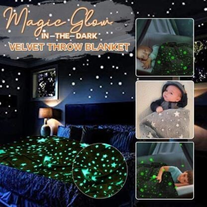 ✨Glow in The Dark Blanket✨- Fairy Gifts for Toddler🎁