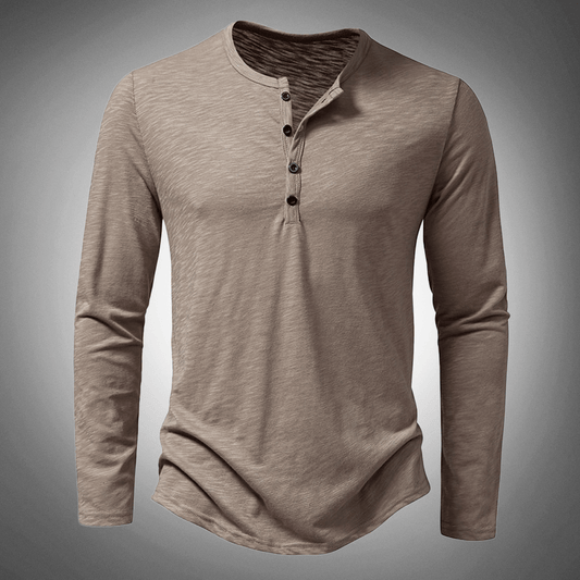 Vincenzo Henley Long Sleeve Shirt