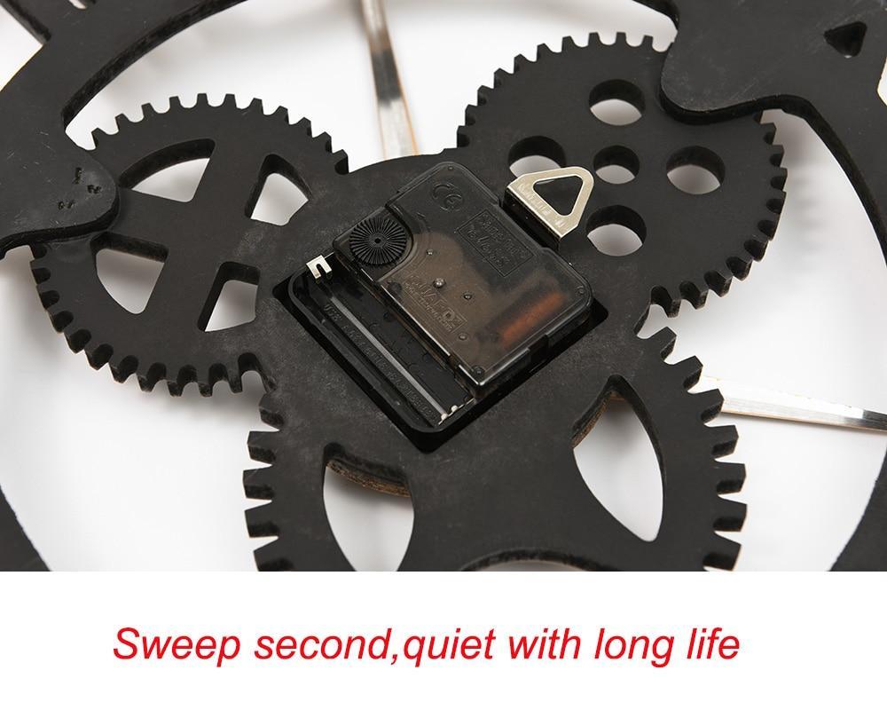 Father's Day Gift-Wooden Vintage Wall Clock