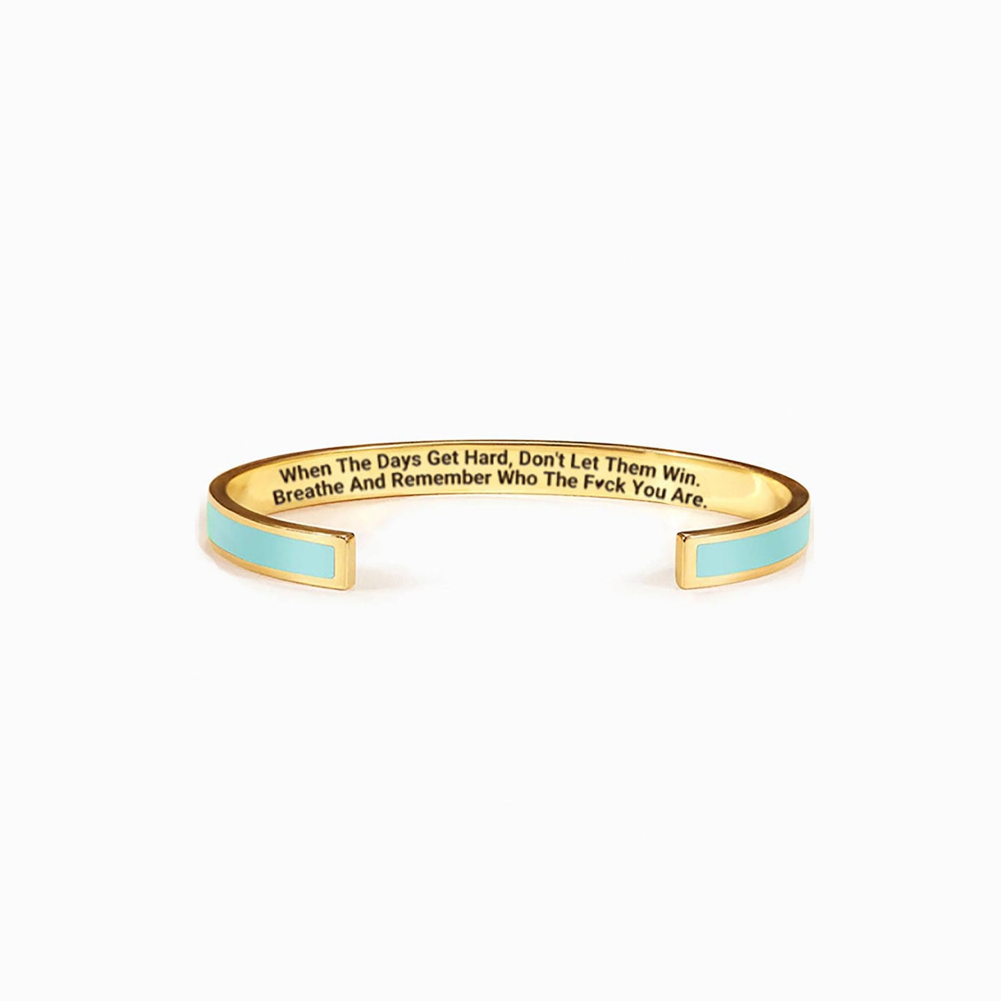 🎁DON'T LET THE HARD DAYS WIN COLOR BANGLE