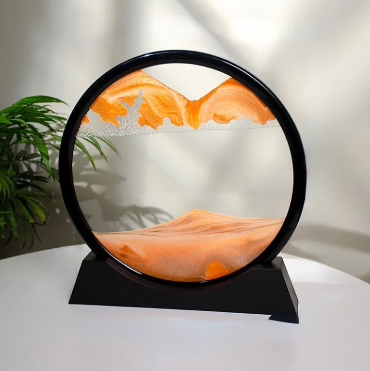 Flowing Sand Painting