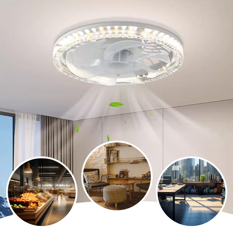 💥 2-in-1 Mute Adjustable Fan Light with Remote Control