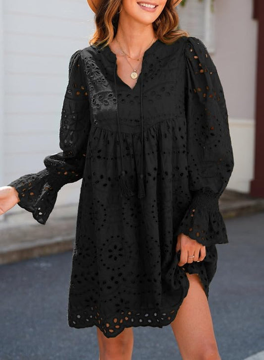 New Arrival- LaceWhisper Effortless Elegance Dress