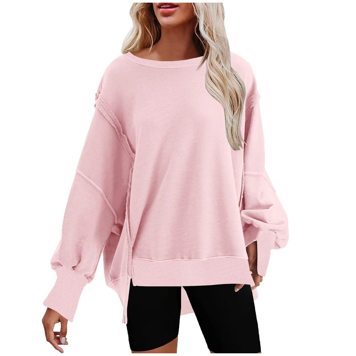 Womens Oversized Crewneck Sweatshirts