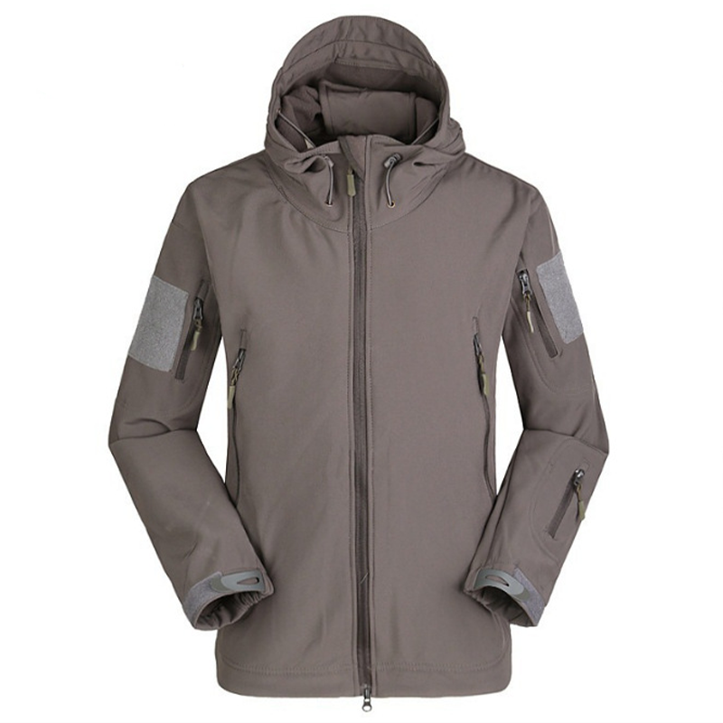 Men's outdoor assault jacket thickened hooded coat