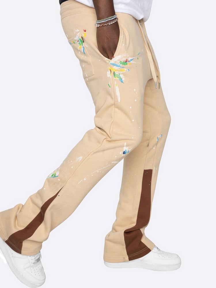 💥Paint Splatter Flare Sweatpants💥