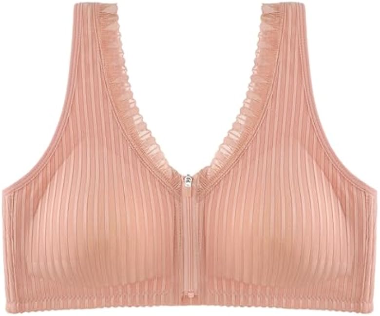 Strapless Striped bra| Wireless Push-up Bra