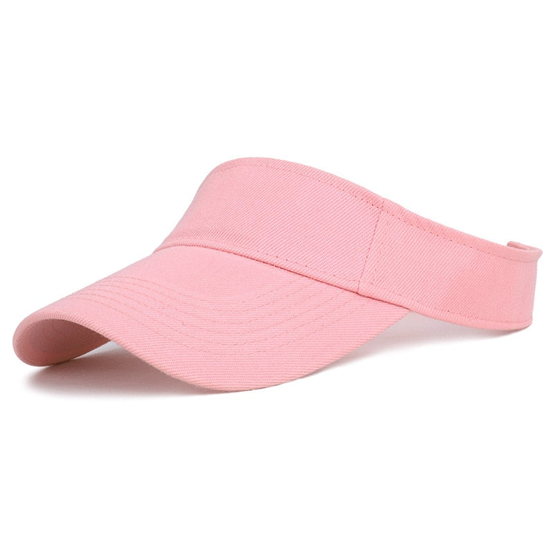 Women Outdoor Hollow Top Summer Sun Visor Hat