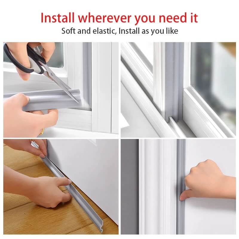 🔥 Self Adhesive Window Gap Sealing Strip