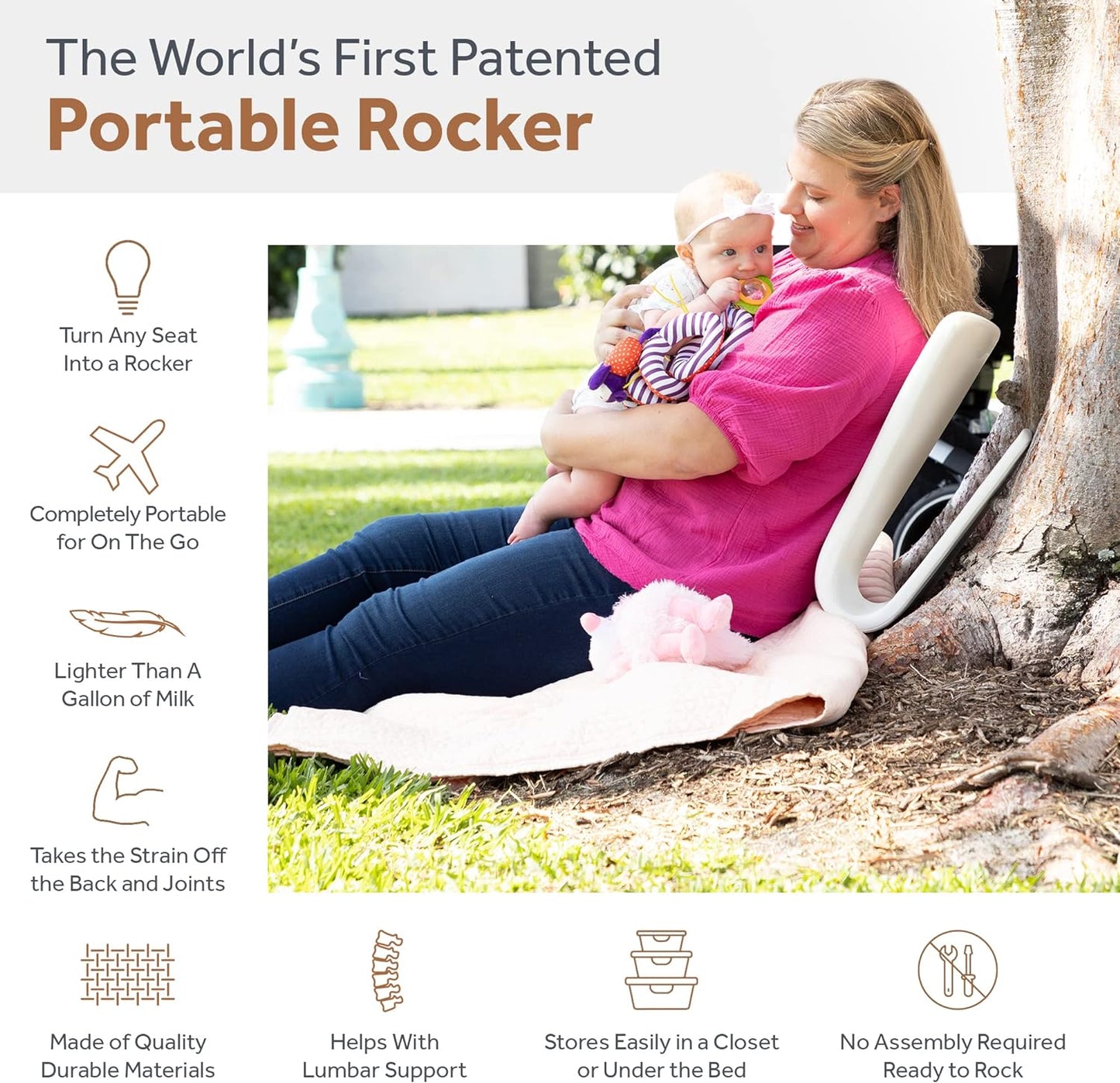 🔥🔥Last Sale-Portable Rocking Chair