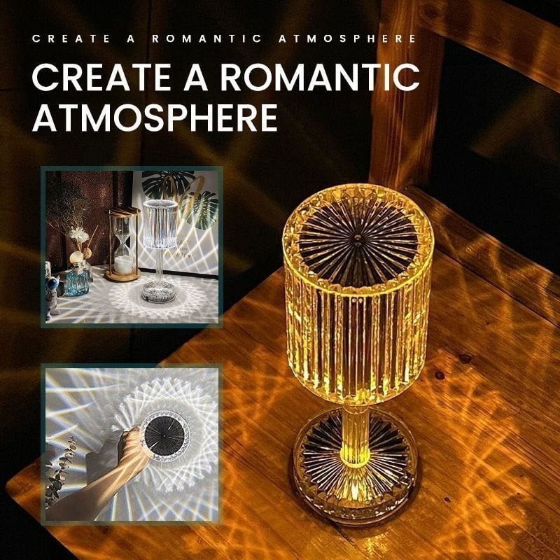 Touching Control  Crystal Lamp