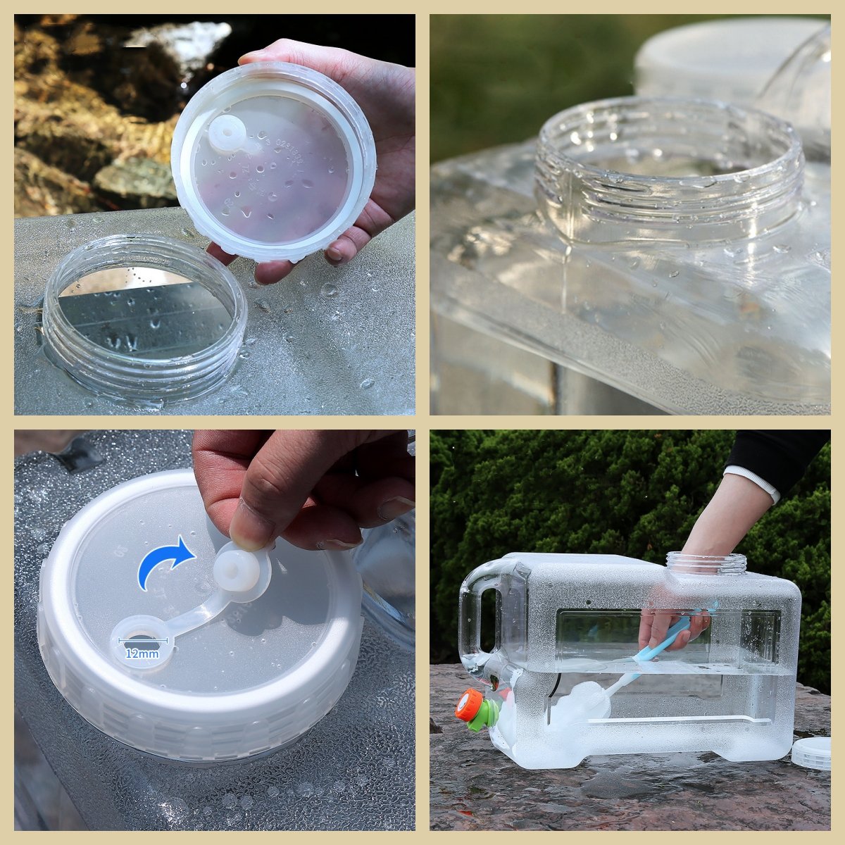 Food Grade Outdoor Water Storage Bucket