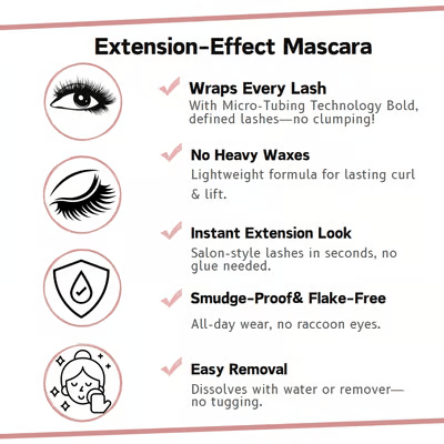 🔥 Mascara black & brown duo for lash makeup