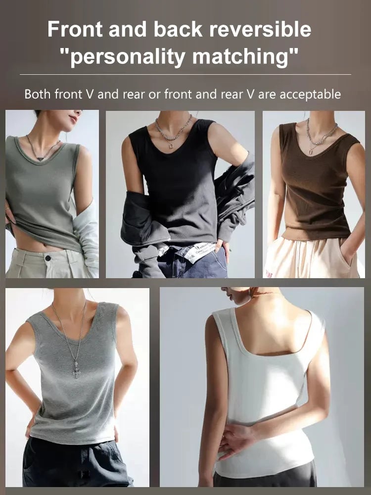 Ribbed Knit Tank Top [Buy 1 Free 1]