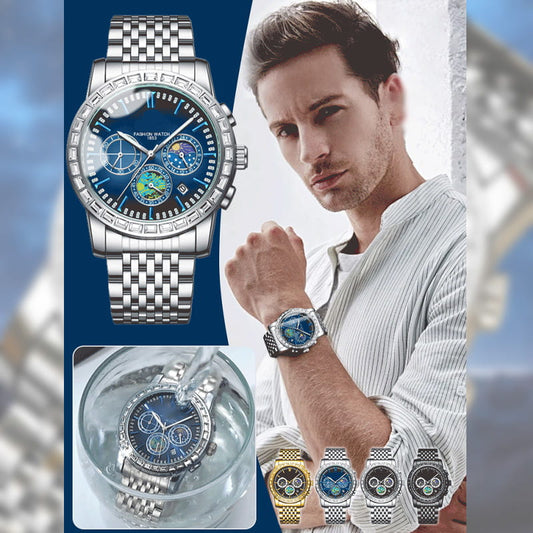 💎Men’s Luxury Steel Quartz Watch