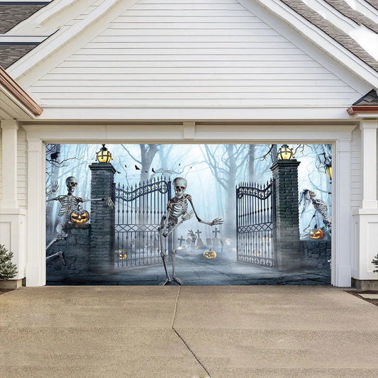 Halloween  Garage Door Decoration