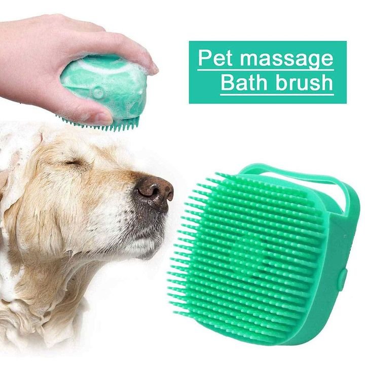 Pet Bath Massage Brush - 🔥