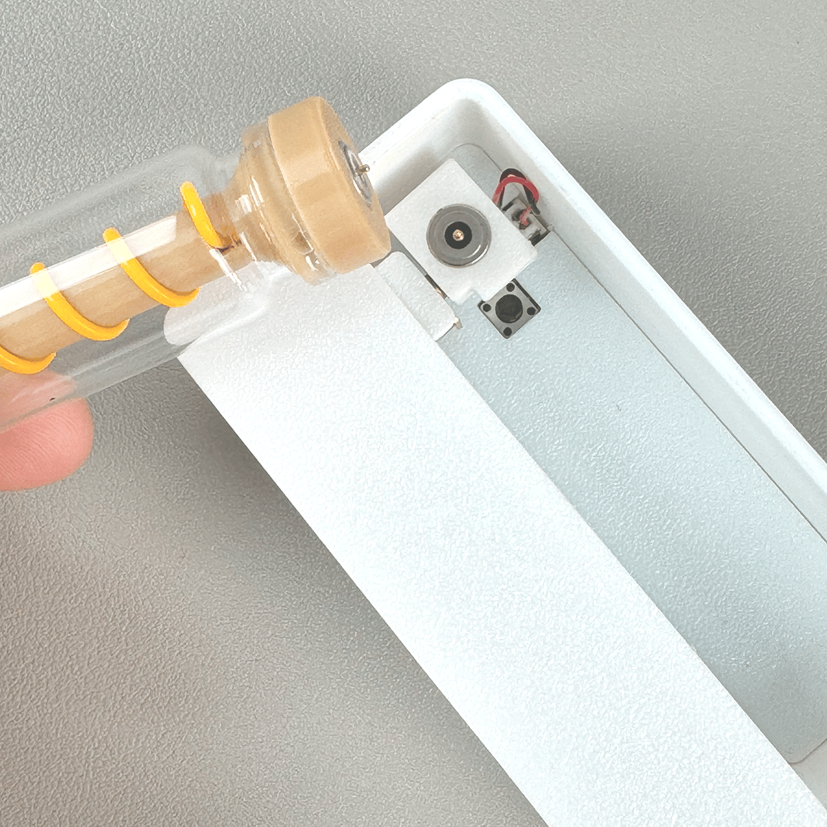 🌟 3D Printed Magnetic Ejection Night Light - Creative Touch-Control Sleep Lamp & Desktop Decoration Gift