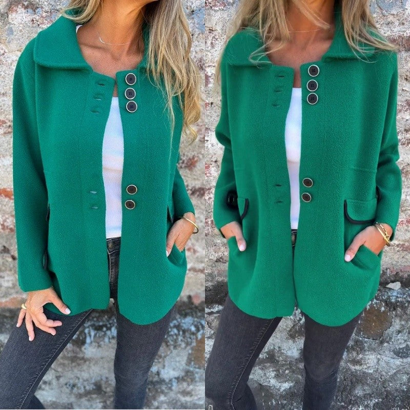 ⏳Women's Elegant Winter Warm Tweed Jacket