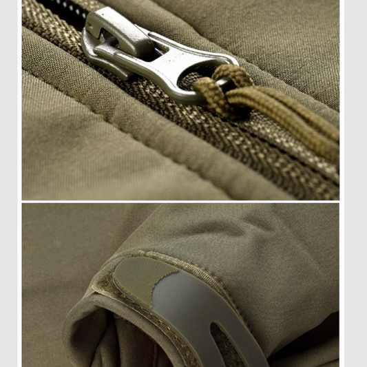Men's outdoor assault jacket thickened hooded coat