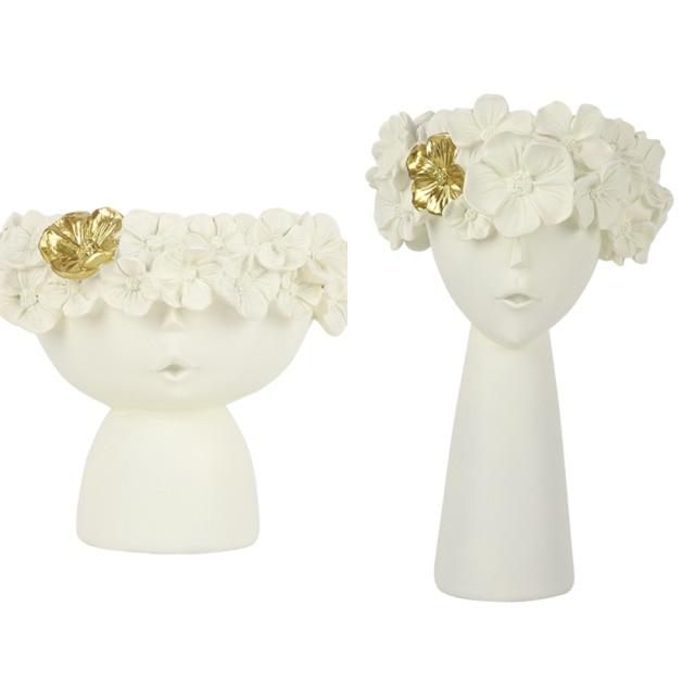 Flower Girl named Mona Planter