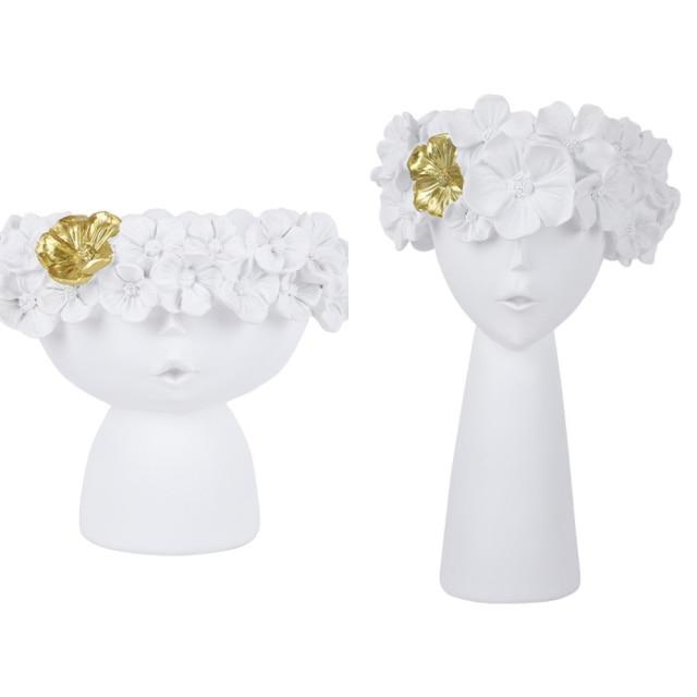 Flower Girl named Mona Planter