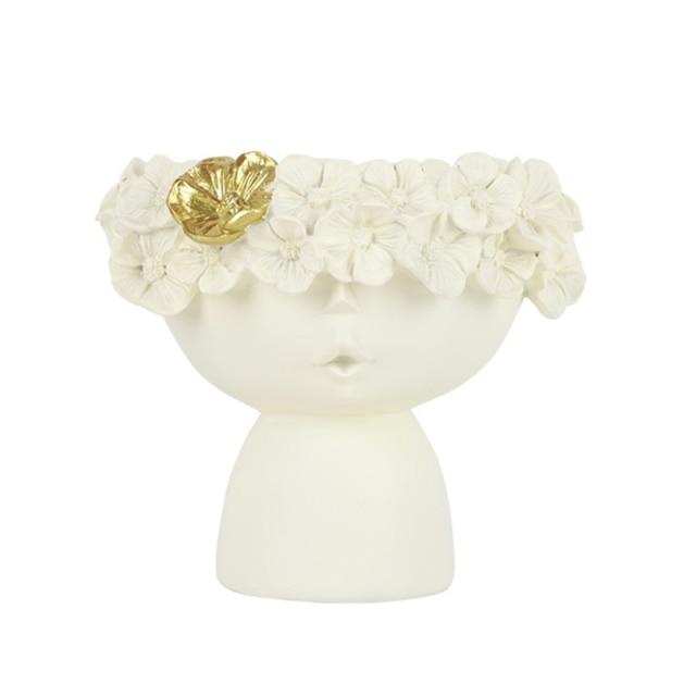 Flower Girl named Mona Planter