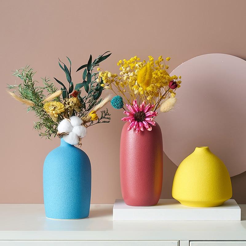 Macaron Ceramic Vase