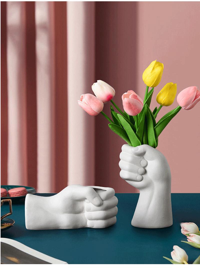 Nordic Hand-shaped Vase