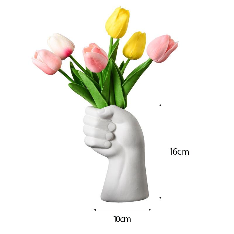 Nordic Hand-shaped Vase