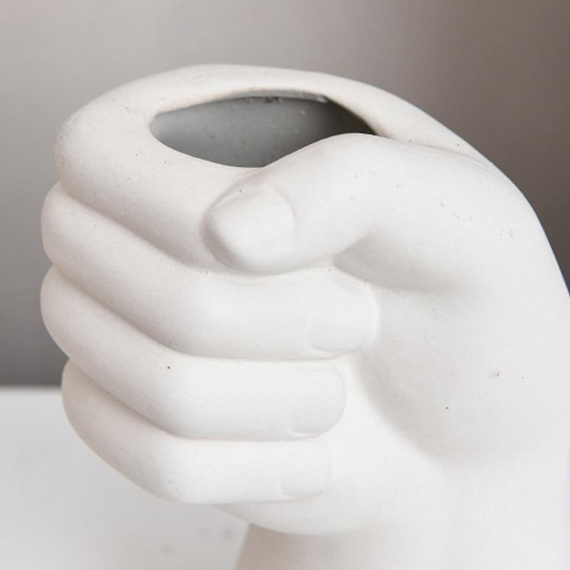 Nordic Hand-shaped Vase