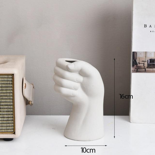 Nordic Hand-shaped Vase