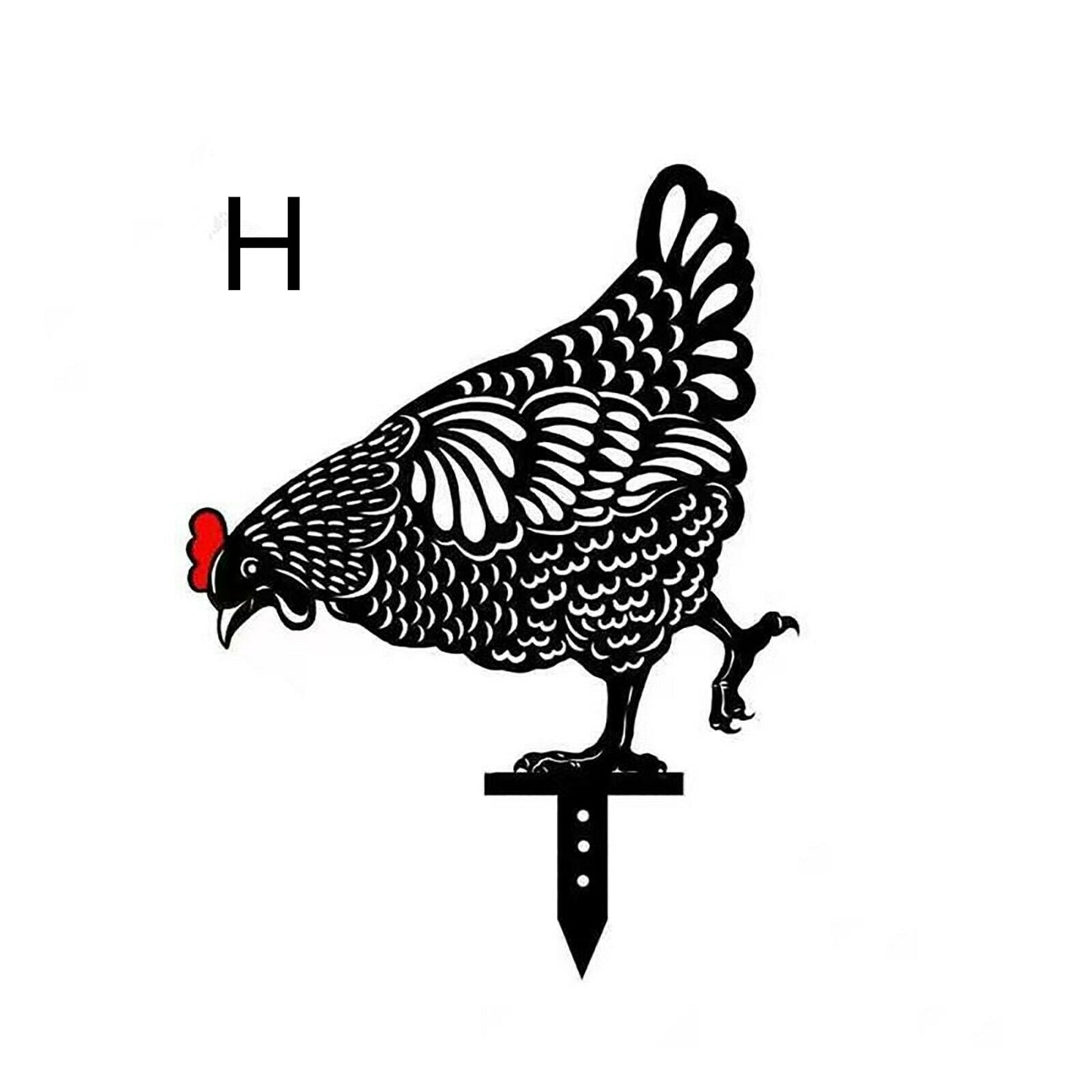 Artistic garden chicken coop