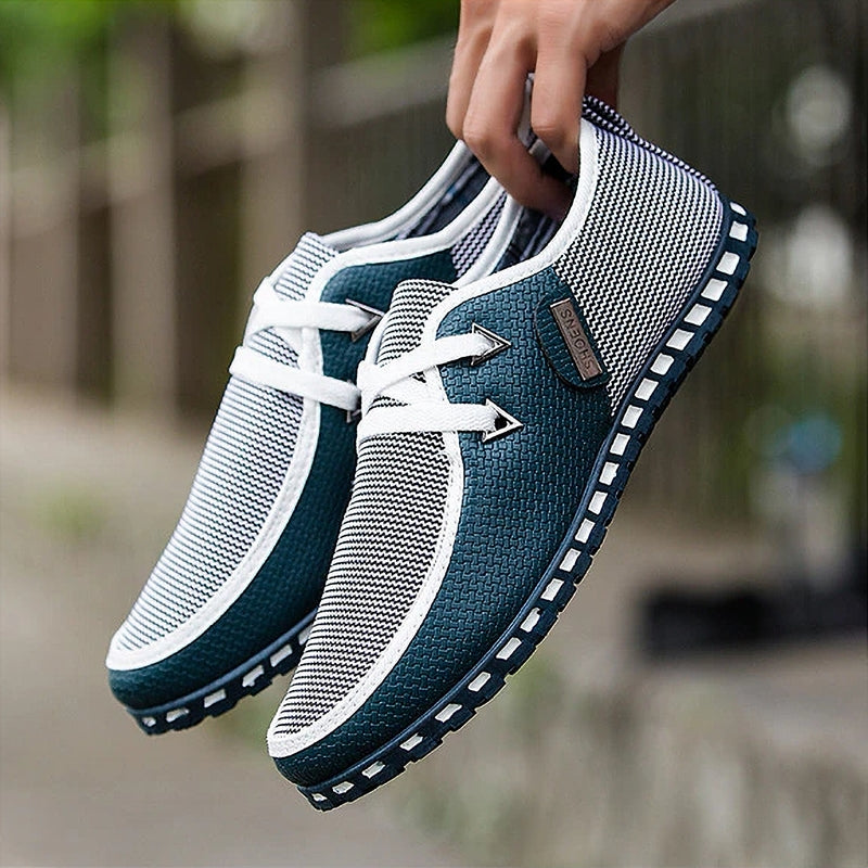 Male High Quality Driving Shoes, Men's Flat Casual Shoes