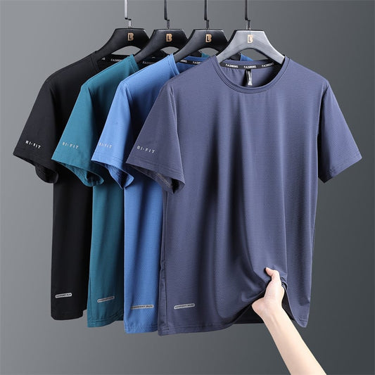 [45% OFF]Ice Silk Round Neck T-Shirt