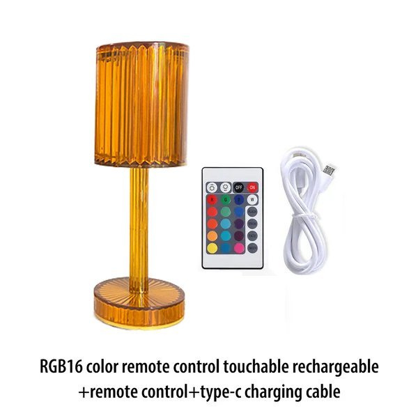 🔥🔥Touching Control  Crystal Lamp💡