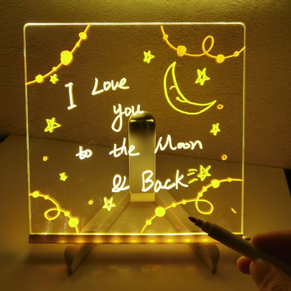 🎁-LED Note Board with Colors🎨