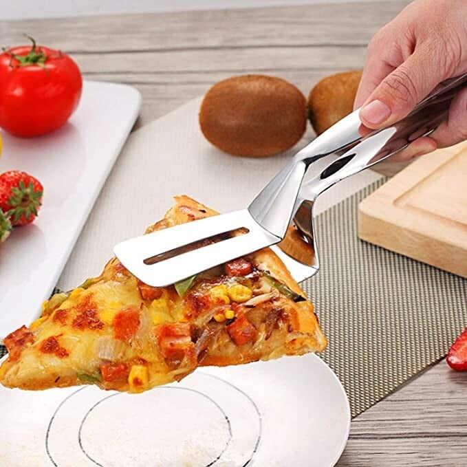 Multifunctional Frying Spatula Steak Clip 304 Stainless Steel🔥