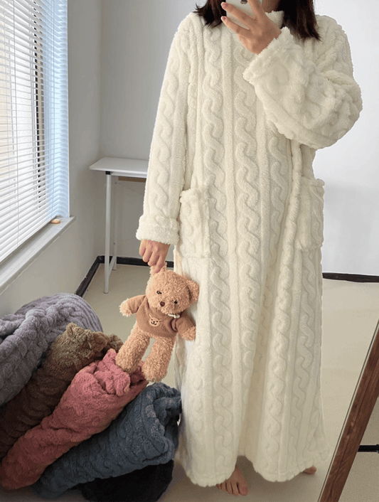 💟Winter Coral Velvet Home Clothes