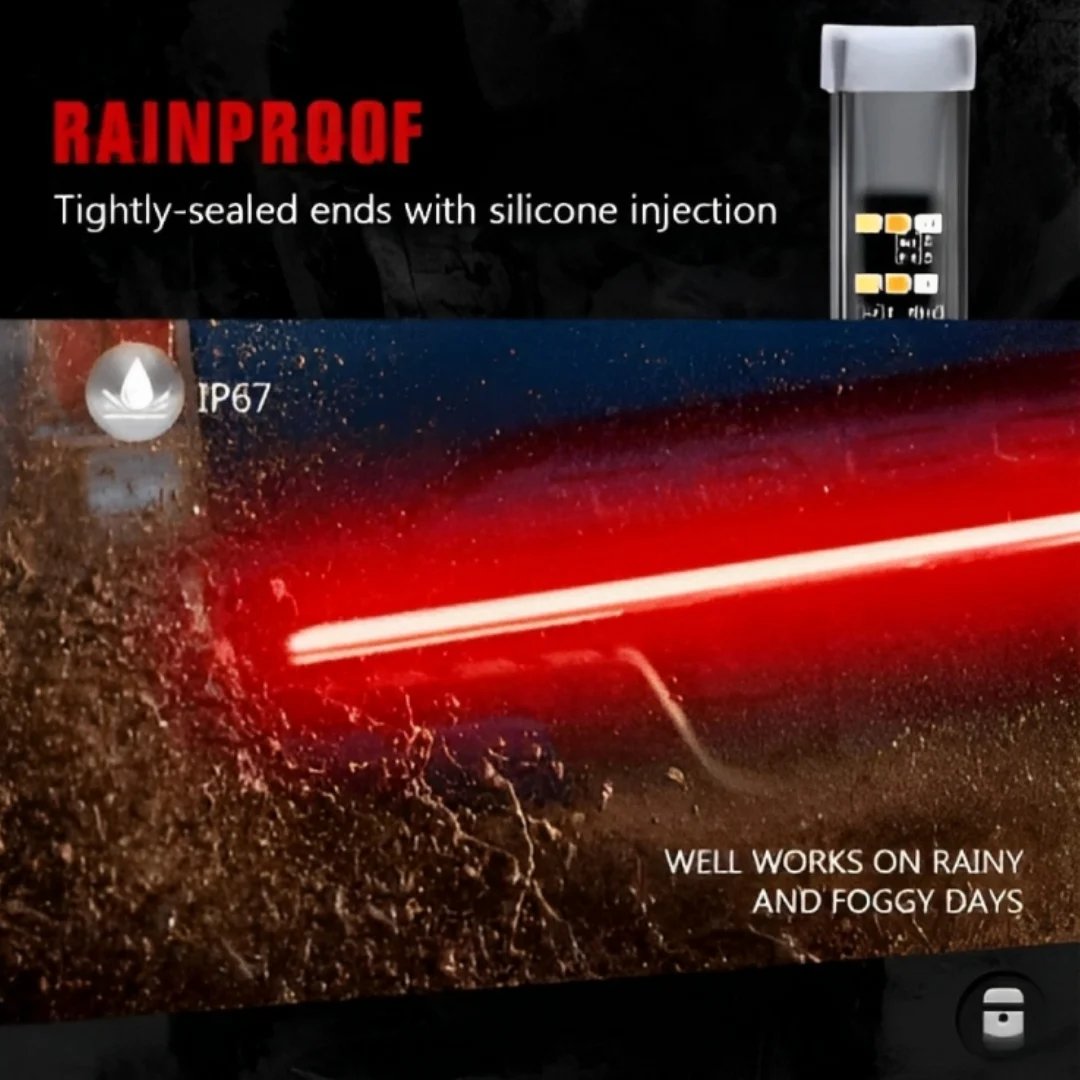 LED tailgate lights, turn signals and driving and reversing lights✨