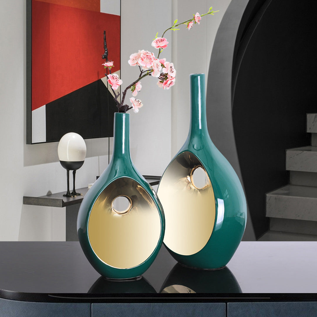 Modern Abstract Art Ceramic Statue