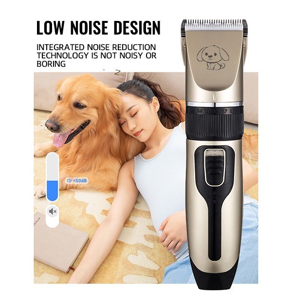 Ultra-Quiet Professional Dog Clipper