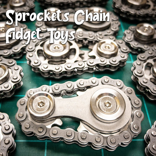 🙌Hot Sale⚙️Sprockets Bicycle Chain Fidget Spinner Toys