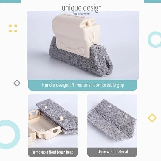 🔥 Magic window cleaning brush(BUY MORE SAVE MORE NOW)