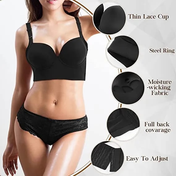 💕🔥2023 New Comfortable Back Smoothing Bra