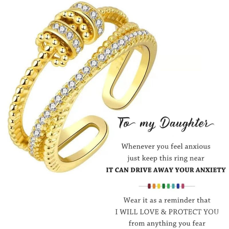 TO MY DAUGHTER - FIDGET RING